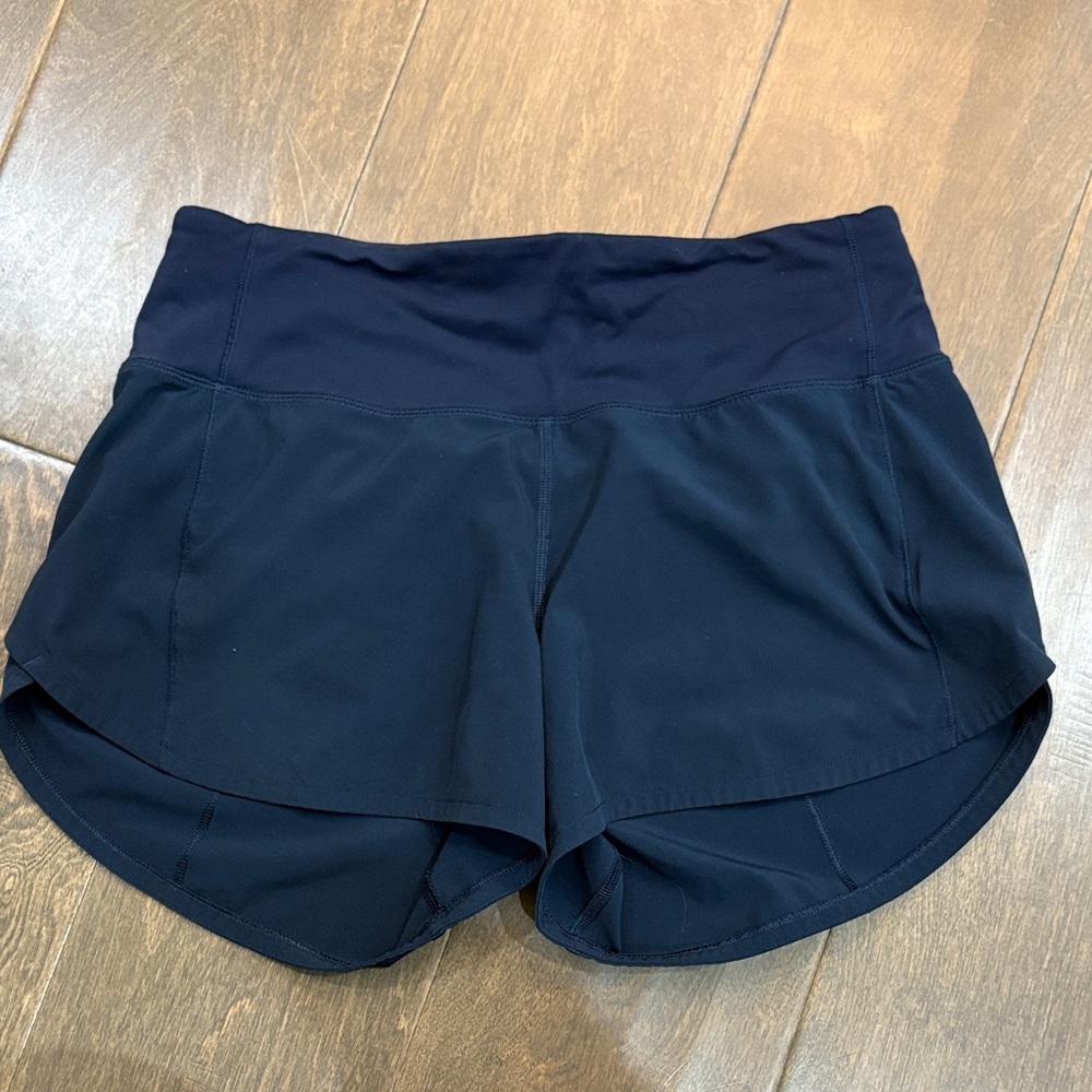 Lululemon Athletica Dark Blue Athletic Shorts